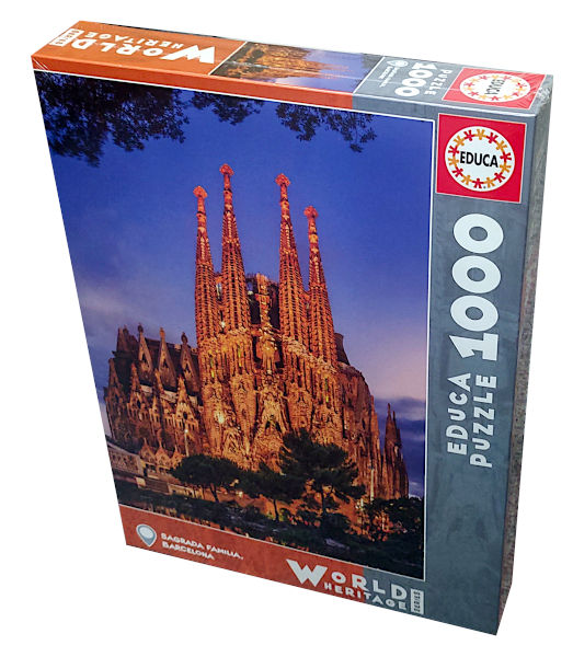 Sagrada Familia palapeli 1000 palaa
