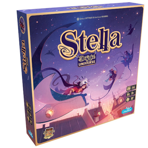 Stella - Dixit Universe peli edullisesti HyväPeli.fi:stä. Hinta: 25,90 €. Tuoteryhmät: Lautapelit ja seurapelit, Korttipelit, Partypelit