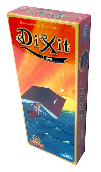Dixit 2 - Quest peli edullisesti HyväPeli.fi:stä. Hinta: 17,80 €. Tuoteryhmät: Lautapelit ja seurapelit, Korttipelit, Partypelit