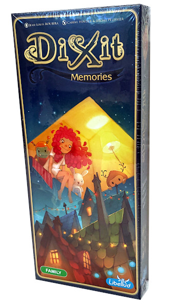 Dixit 6 - Memories peli edullisesti HyväPeli.fi:stä. Hinta: 17,80 €. Tuoteryhmät: Lautapelit ja seurapelit, Korttipelit, Partypelit