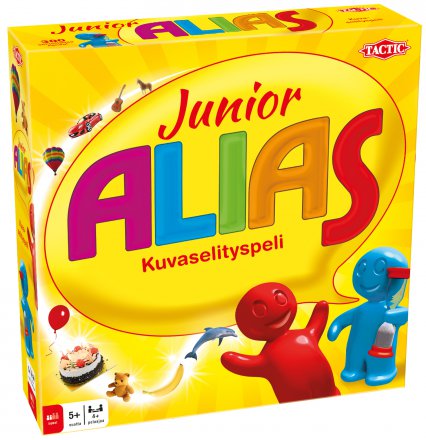Tactic Junior Alias peli edullisesti HyväPeli.fi:stä. Hinta: 17,80 €. Tuoteryhmä: Lautapelit ja seurapelit.