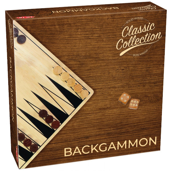 Tactic Rustic Backgammon peli edullisesti HyväPeli.fi:stä. Hinta: 19,90 €. Tuoteryhmä: Lautapelit ja seurapelit.