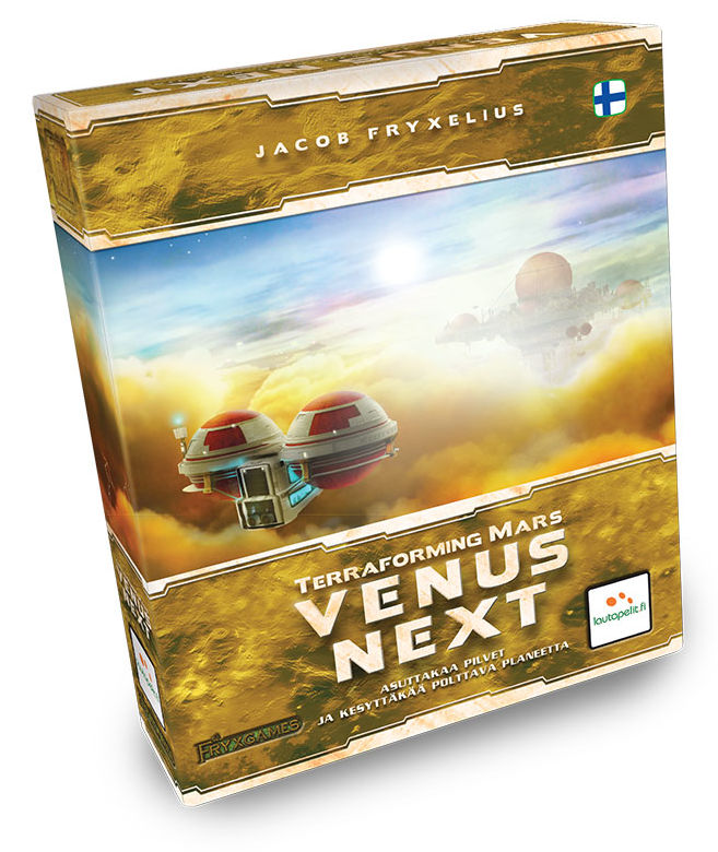 Terraforming Mars - Venus Next peli edullisesti HyväPeli.fi:stä. Hinta: 19,70 €. Tuoteryhmä: Lautapelit ja seurapelit.