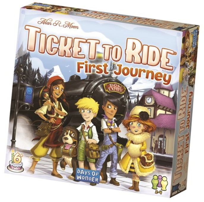 Ticket To Ride - First Journey - Hinta 21,90 €