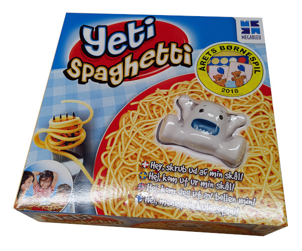 Yeti Spaghetti peli edullisesti HyväPeli.fi:stä. Hinta: 12,90 €. Tuoteryhmät: Lautapelit ja seurapelit, Ulkopelit ja toimintapelit